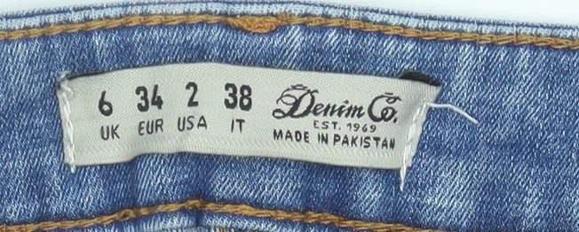 Denim Co. Women's Skinny Blue Jeans Size 6