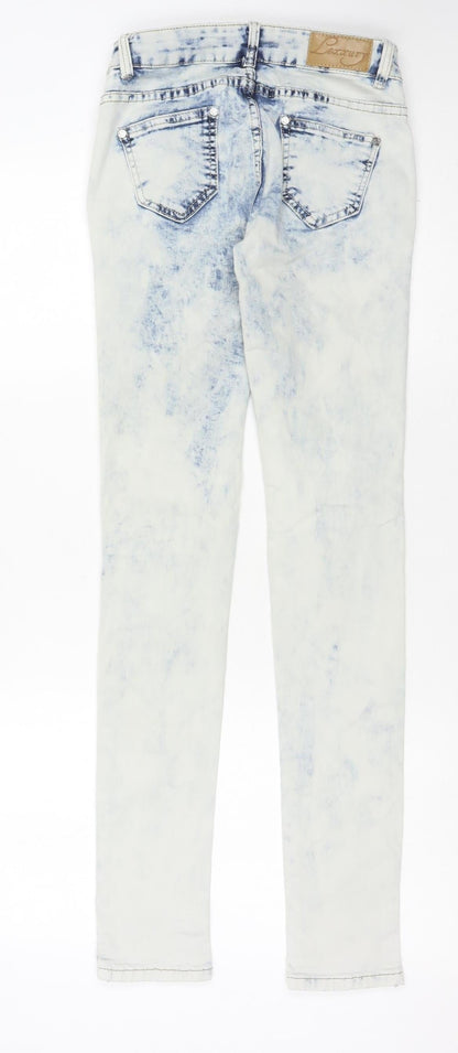 Womens UK Size S Lexxury Slim Fit Skinny Multicoloured Jeans