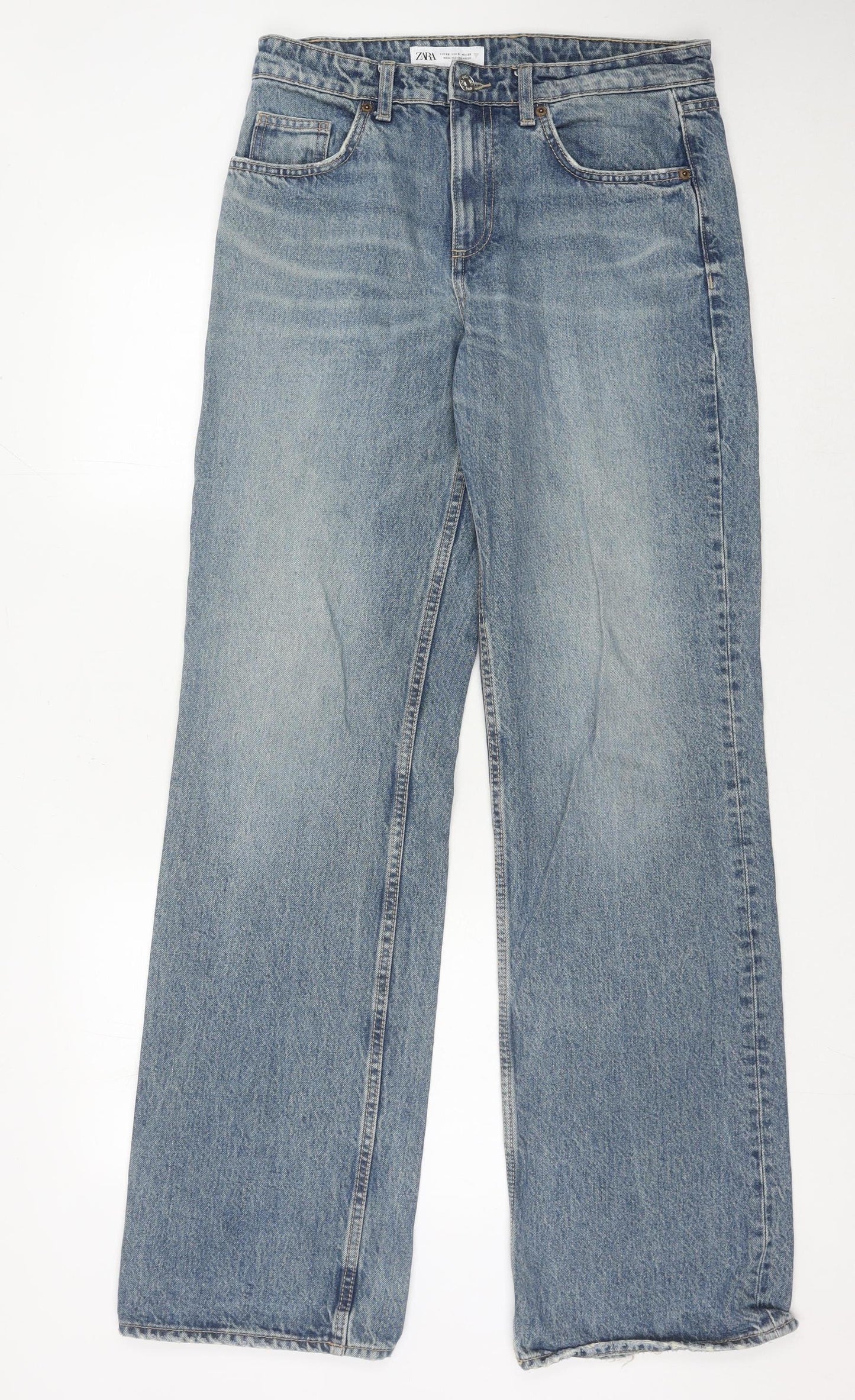 Zara Women's Blue Jeans Size 10