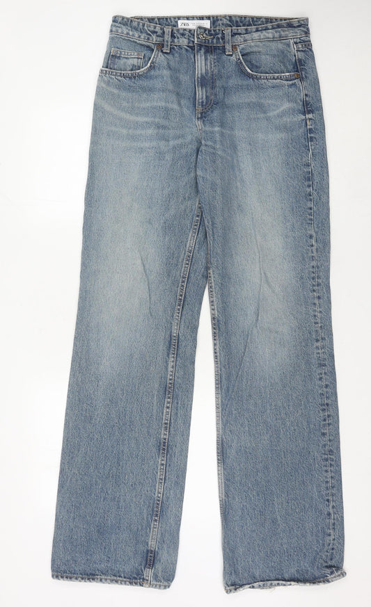 Zara Women's Blue Jeans Size 10