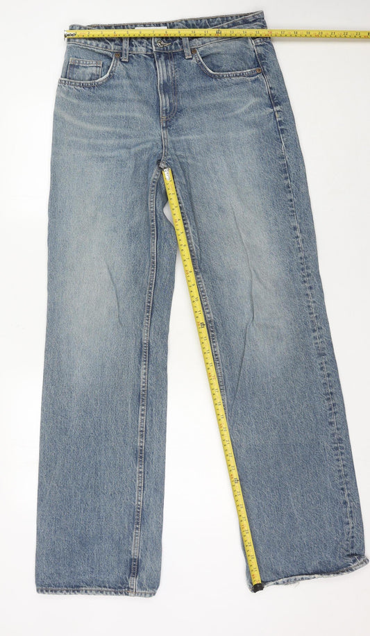 Zara Women's Blue Jeans Size 10