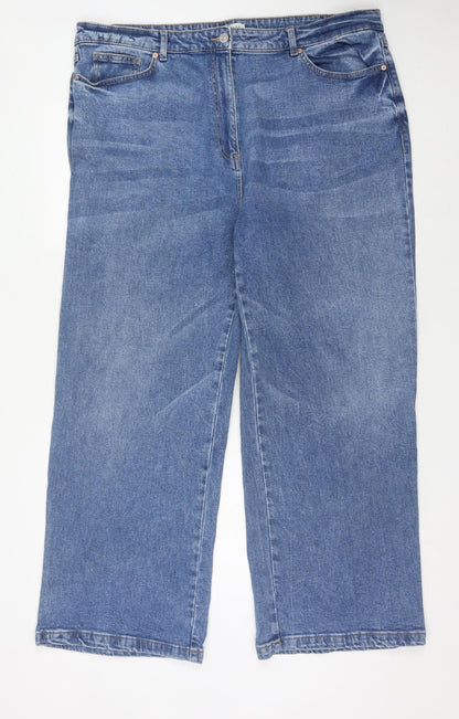 Matalan Women's Blue Straight Denim Jeans Size 20