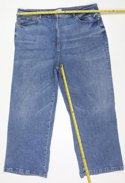 Matalan Women's Blue Straight Denim Jeans Size 20