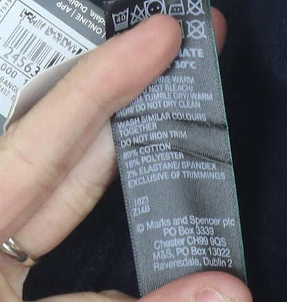 Marks and Spencer Men's Blue Jogger XL