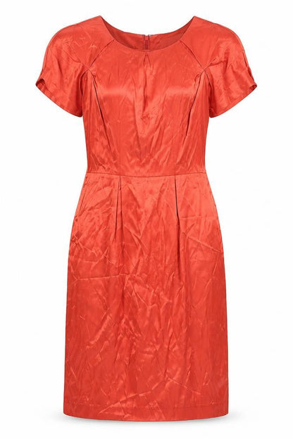 Banana Republic Women's Red Sheath Dress Size 4P
