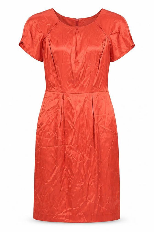 Banana Republic Women's Red Sheath Dress Size 4P