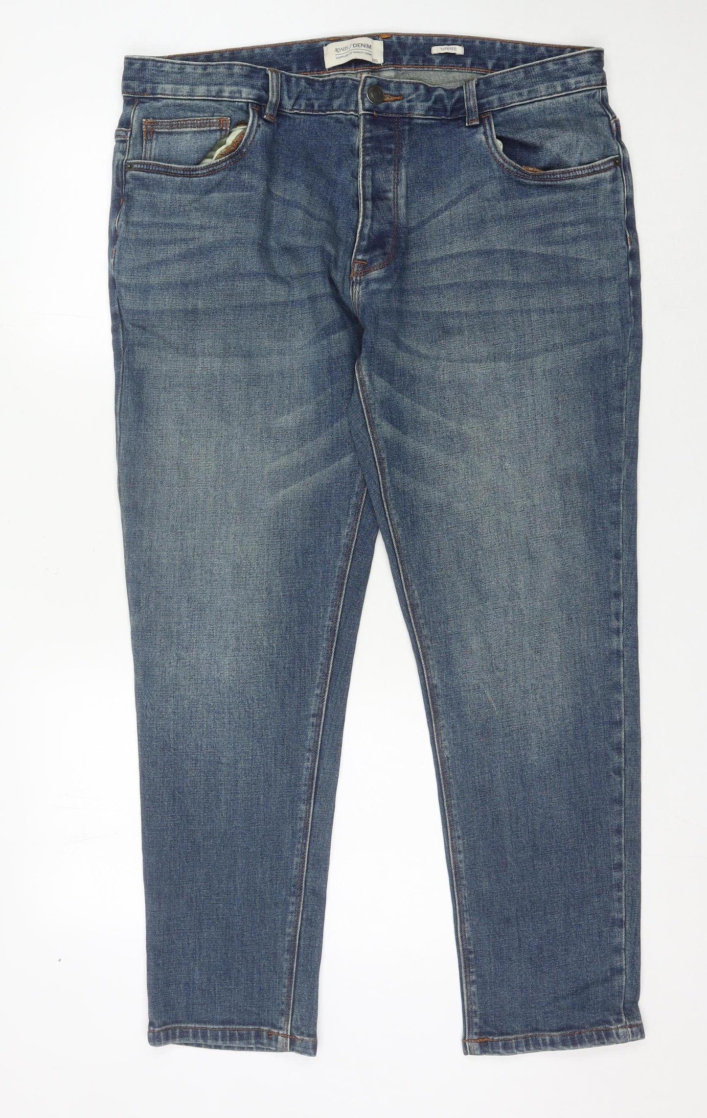 Matalan Blue Straight Leg Men's Jeans 36 W 30 L