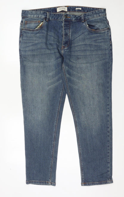 Matalan Blue Straight Leg Men's Jeans 36 W 30 L