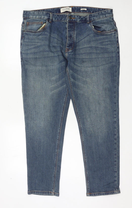 Matalan Blue Straight Leg Men's Jeans 36 W 30 L