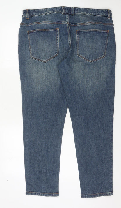 Matalan Blue Straight Leg Men's Jeans 36 W 30 L