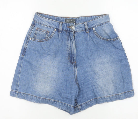 Papaya Women's Blue Denim Mom Shorts Size B