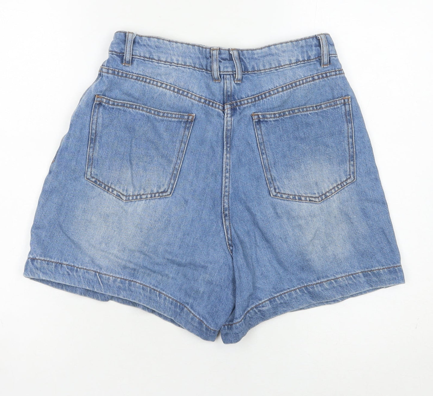 Papaya Women's Blue Denim Mom Shorts Size B