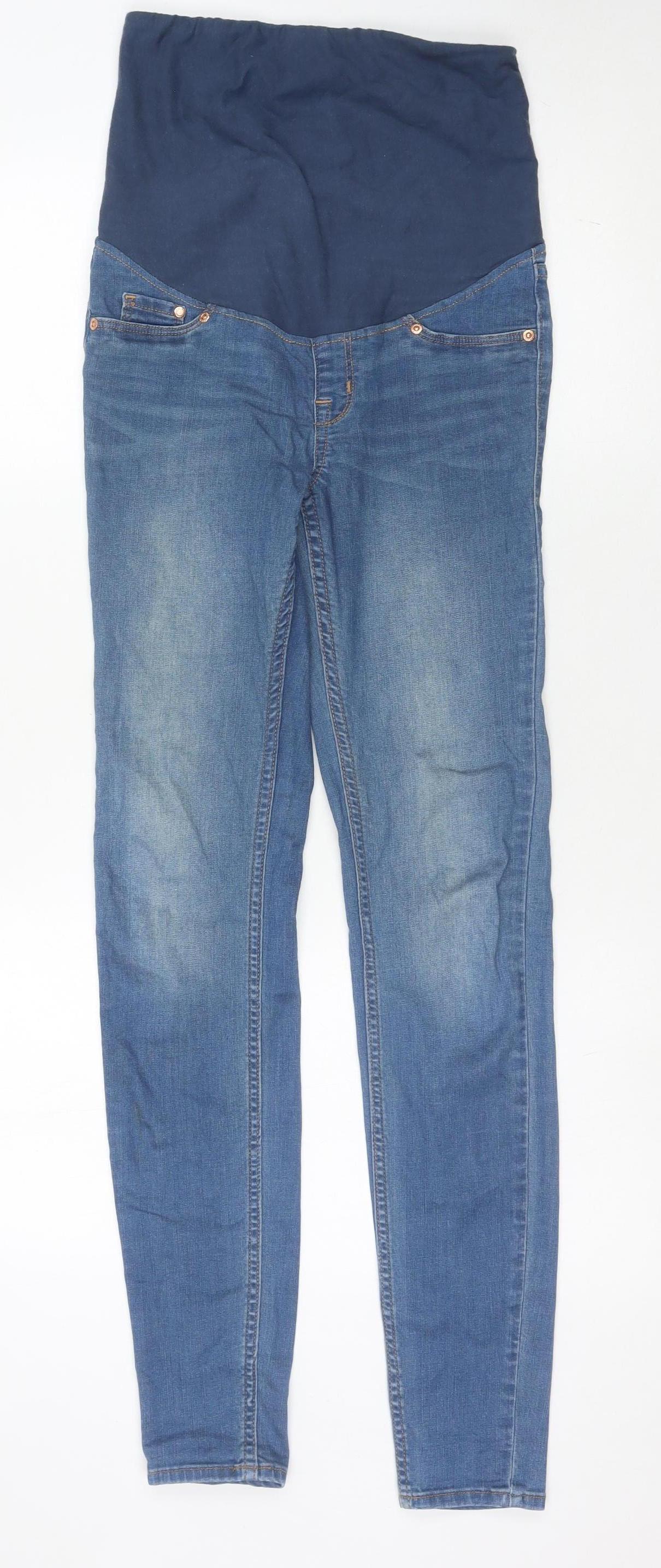 Womens UK Size 6 H&M Slim Fit Skinny Blue Jeans