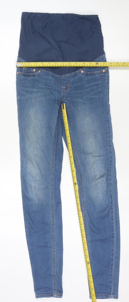 Womens UK Size 6 H&M Slim Fit Skinny Blue Jeans