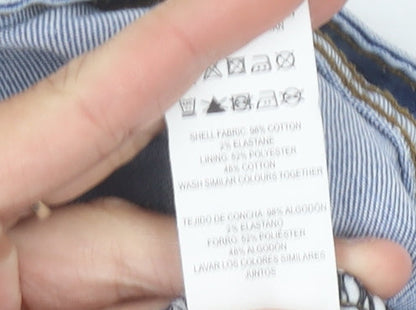 Denim Co Mens Blue Skinny Jeans 34 Waist 32 Leg