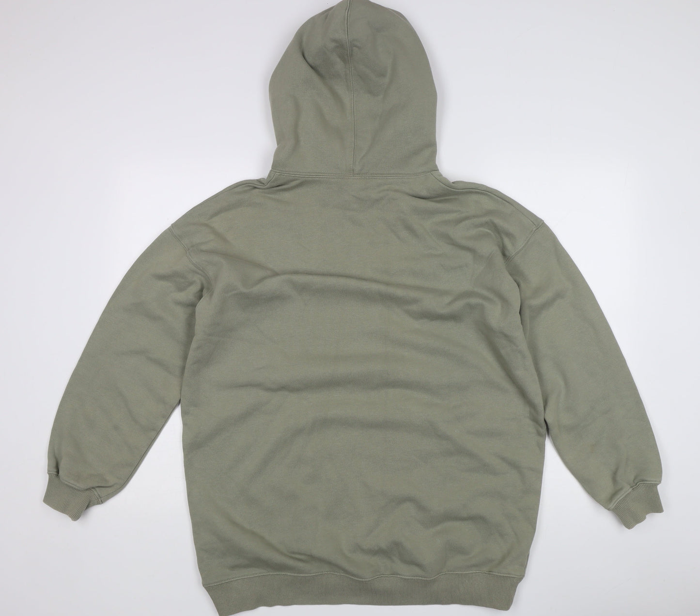 Mens UK Size S H&M Green Pullover Hoodie