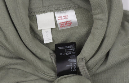 Mens UK Size S H&M Green Pullover Hoodie