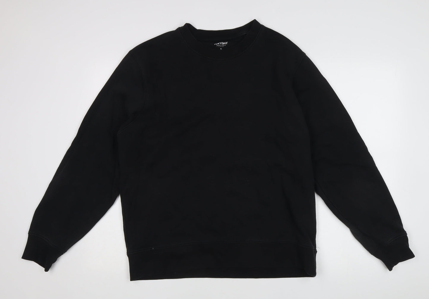 ANYDAY John Lewis Men's Black XL Sweatshirt Pullover