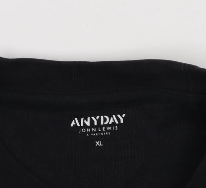 ANYDAY John Lewis Men's Black XL Sweatshirt Pullover