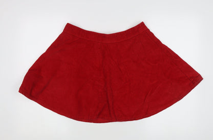 Womens UK Size 16 Denim Co. A-Line Corduroy Skirt