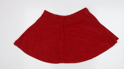Womens UK Size 16 Denim Co. A-Line Corduroy Skirt