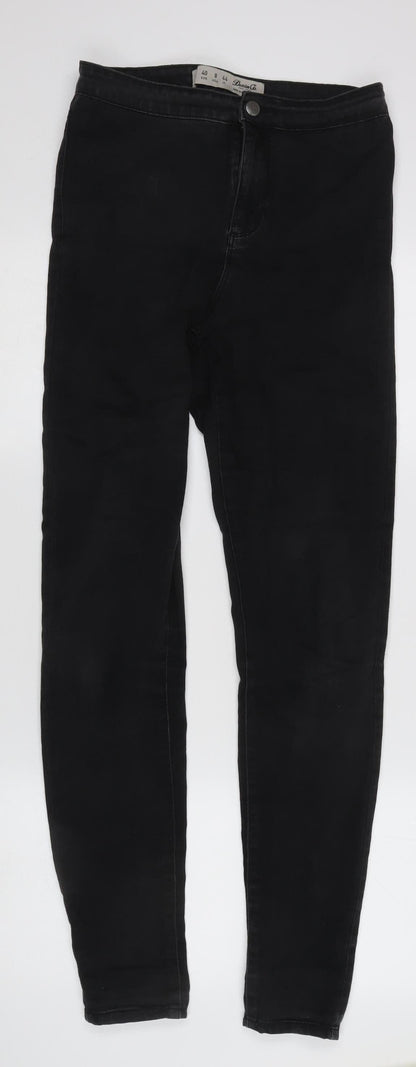 Denim Co. Women's Black Jeggings Size 12 Skinny Stretch