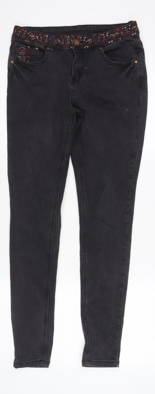 George Women's Black Skinny Jeans UK Size 10