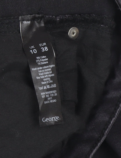 George Women's Black Skinny Jeans UK Size 10