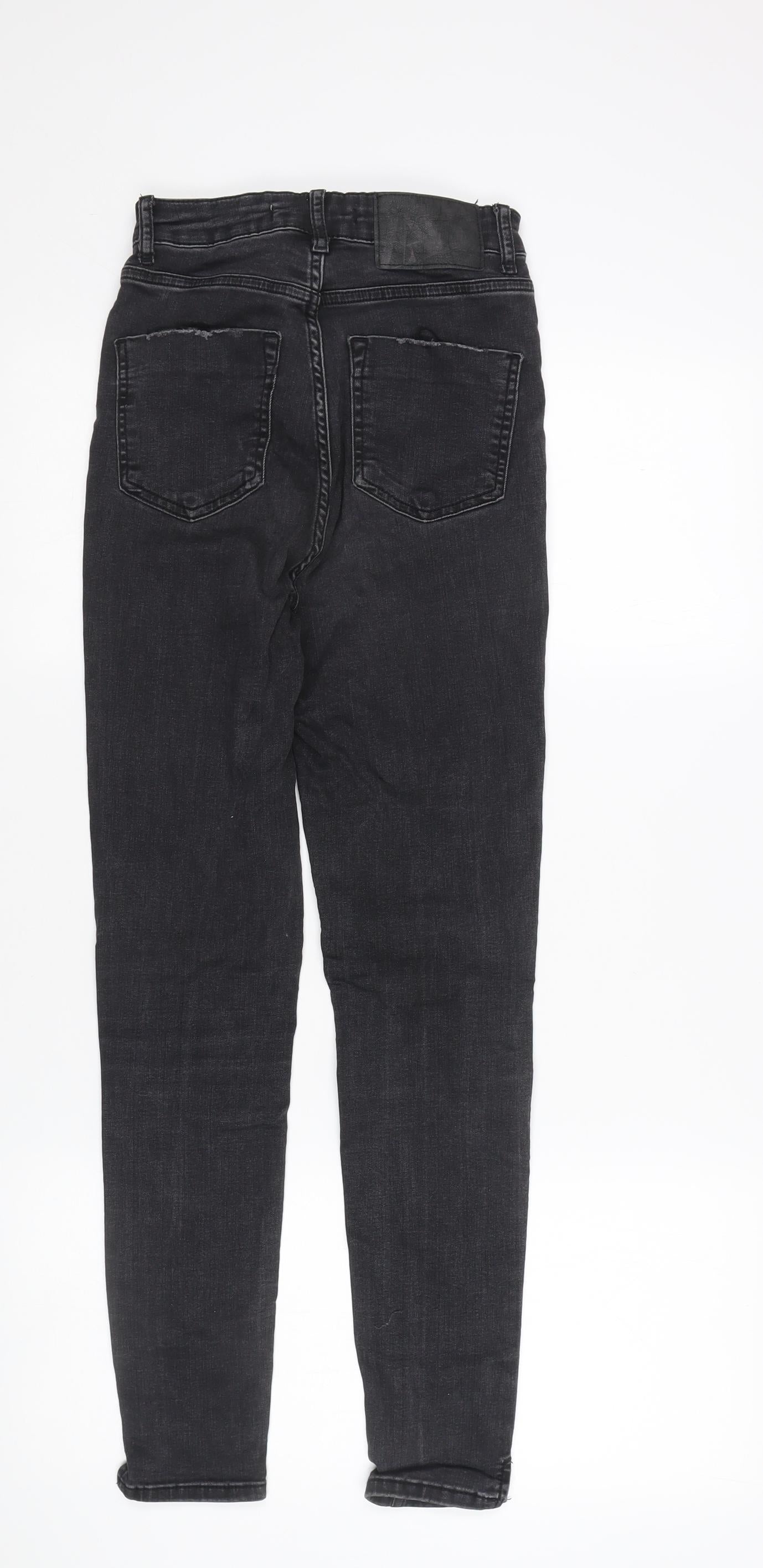 Zara Women’s Black Skinny Jeans Size 26 Dark Wash