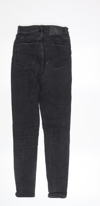 Zara Women’s Black Skinny Jeans Size 26 Dark Wash