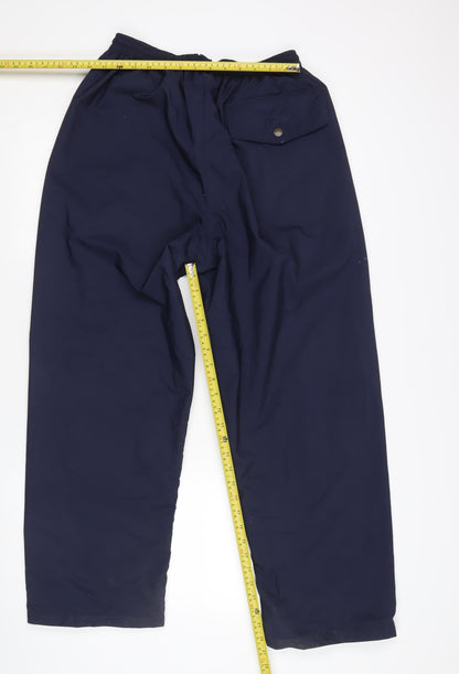 PROQUIP Men's Blue L Relaxed Polyester Trousers