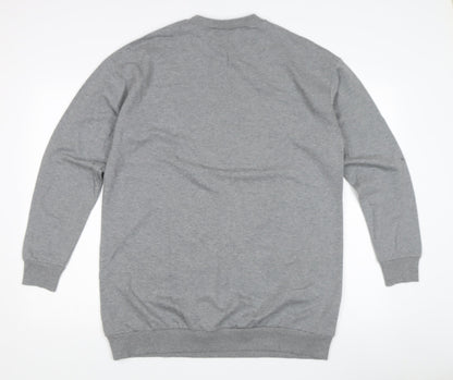 Very Grey Floral Sweatshirt Women’s L Pullover