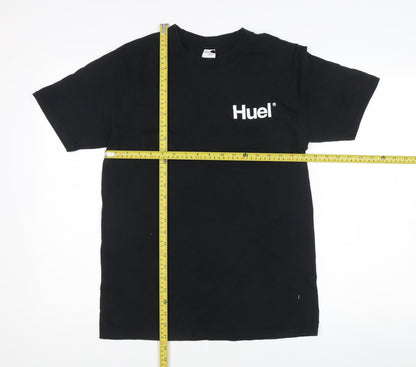 Mens UK Size M Gildan Black  T-Shirt