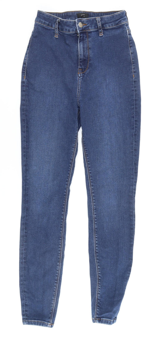 River Island Women's Blue Straight Jeans Size 12
