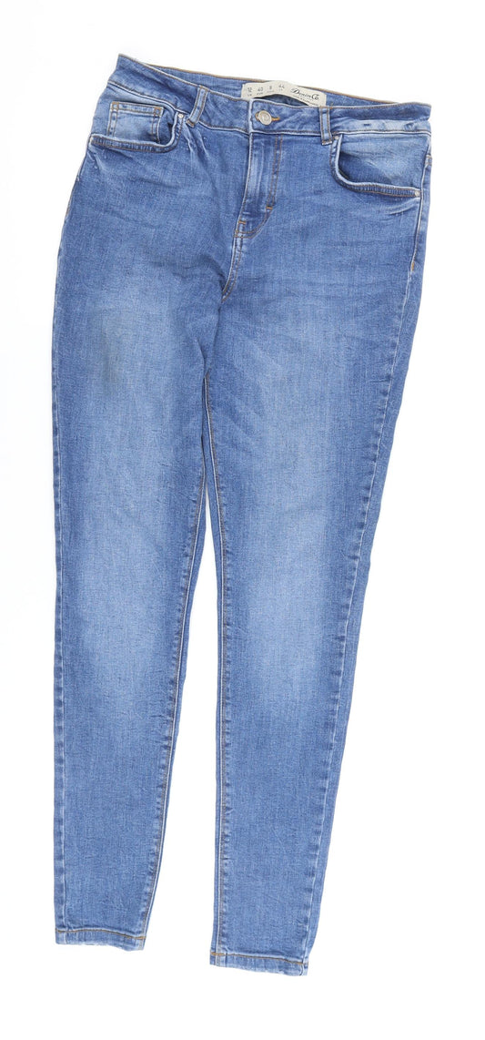 Denim Co Women's Blue Skinny Jeans, Size 12