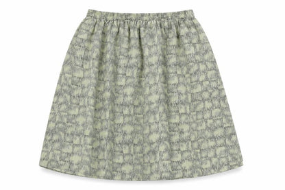 Berketex Women's Grey Midi Geometric Skirt Size 14