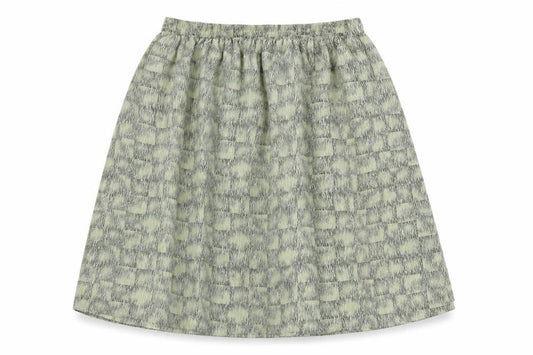 Berketex Women's Grey Midi Geometric Skirt Size 14