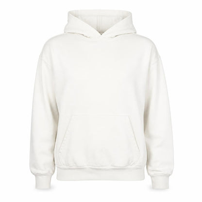 PrettyLittleThing Women's White Pullover Hoodie - S