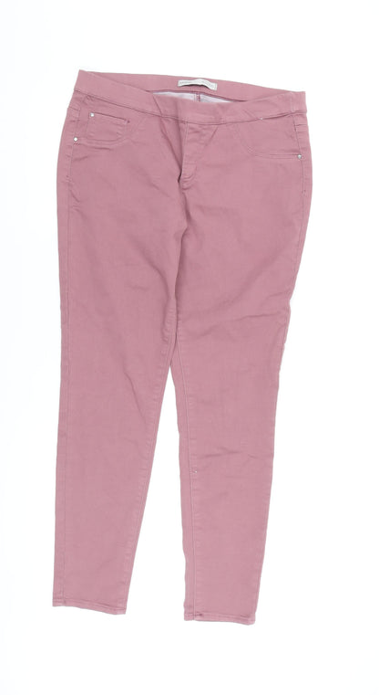 George Women’s Pink Jegging, Size 16, Cotton Blend
