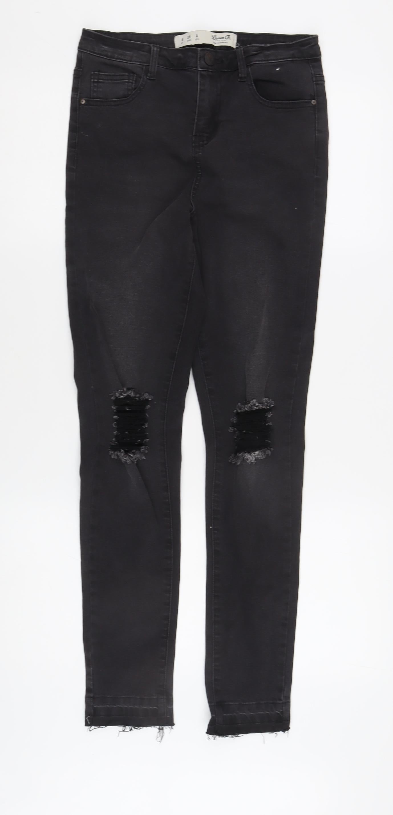 Denim Co. Women's Black Skinny Jeans Size 8