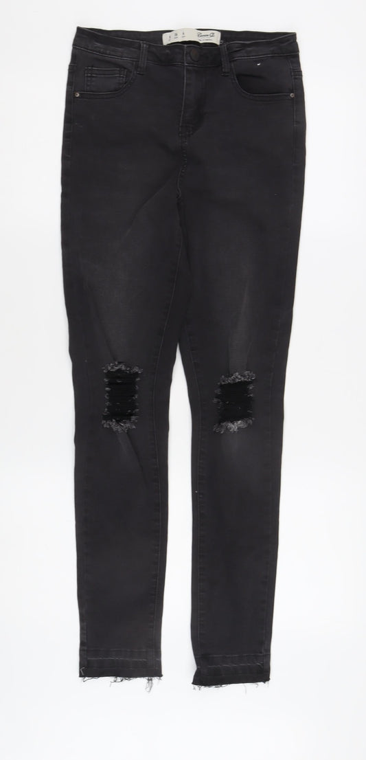 Denim Co. Women's Black Skinny Jeans Size 8