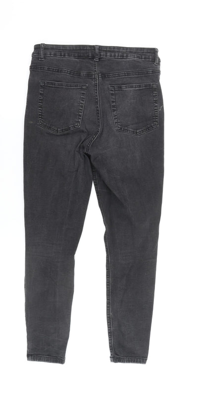 Denim Co. Women's Black Skinny Jeans Size 14