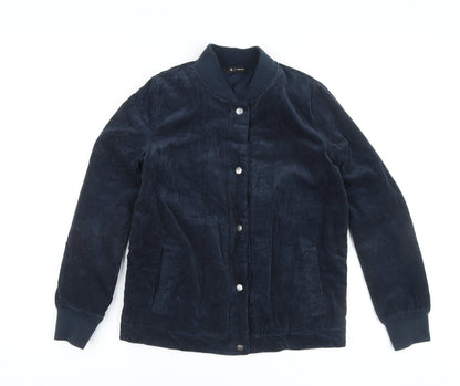 Essentiel Women's Blue Varsity Jacket Size 8