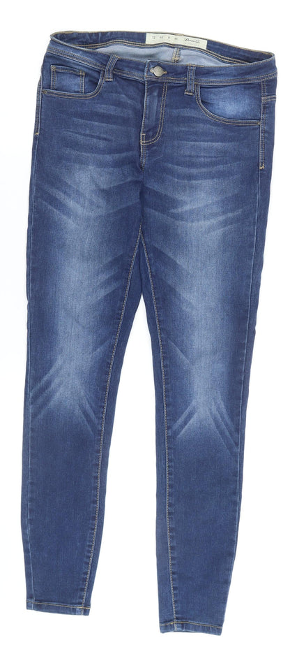 Denim Co. Women's Blue Regular Fit Jeans