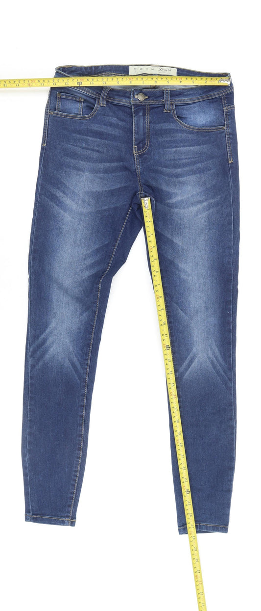 Denim Co. Women's Blue Regular Fit Jeans