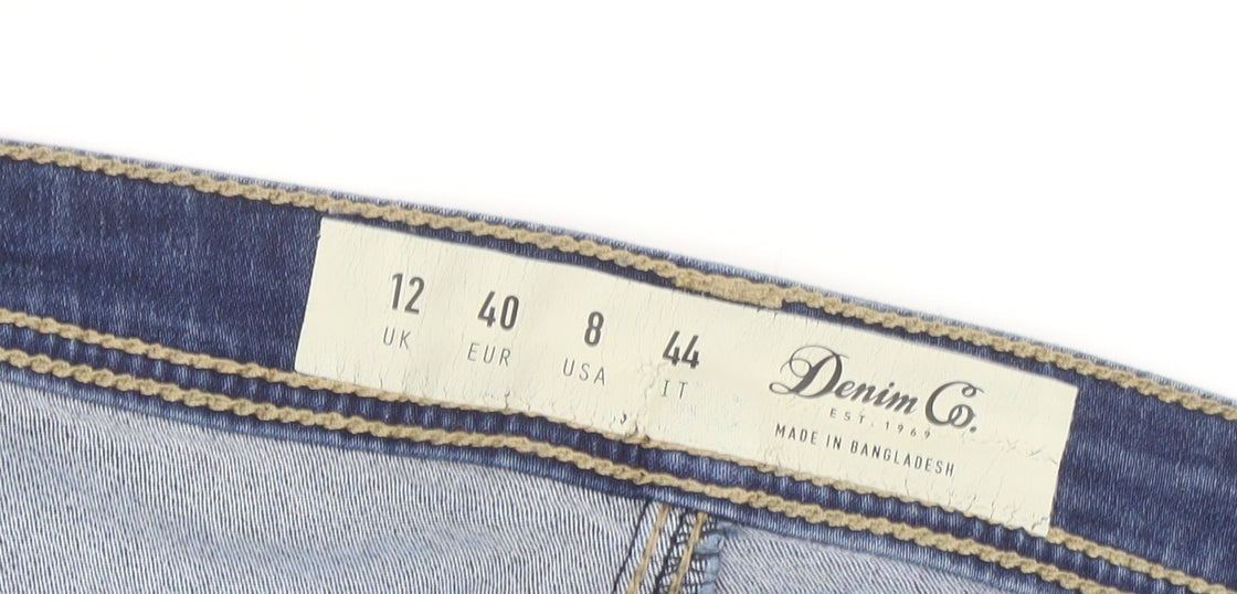 Denim Co. Women's Blue Regular Fit Jeans
