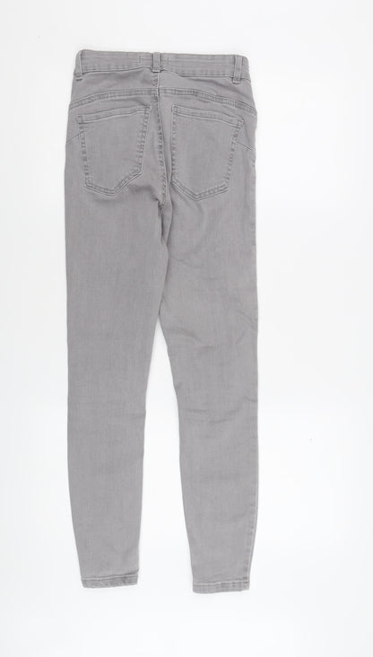 Primark Women's Grey Skinny Jeans Size 8