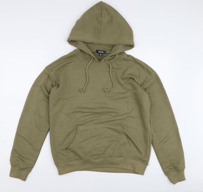 Missguided Women's Green Pullover Hoodie Size 8