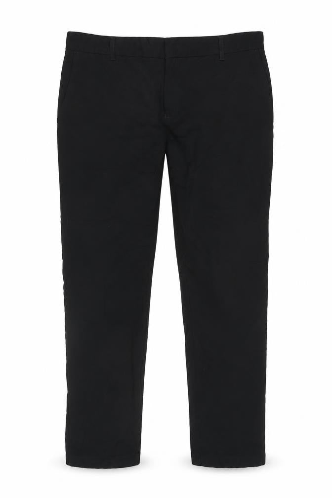 Mens UK Size 18 (17/LNG) Marks and Spencer  Casual Black Trousers