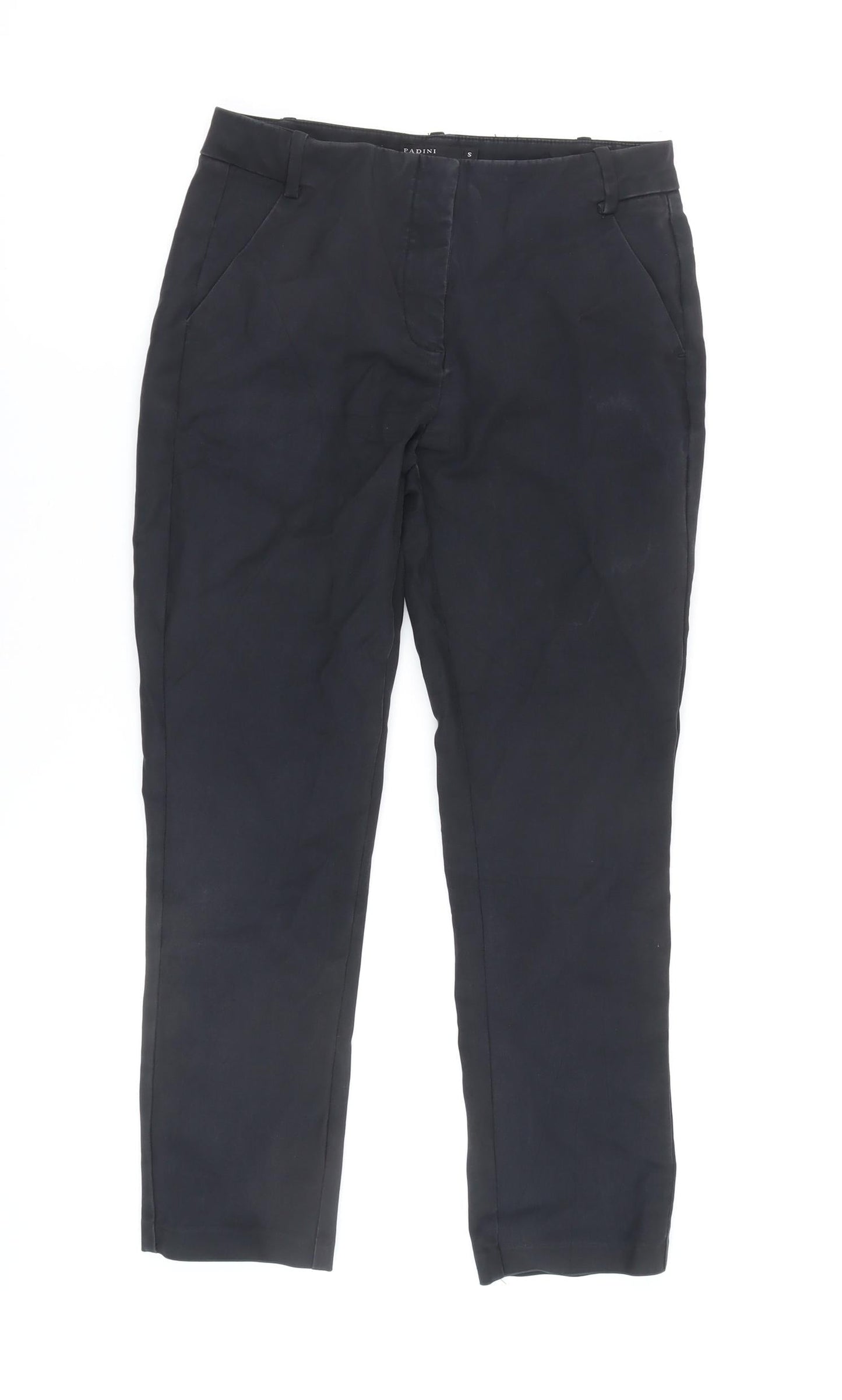Padini Women's Black Straight Trousers, Size S